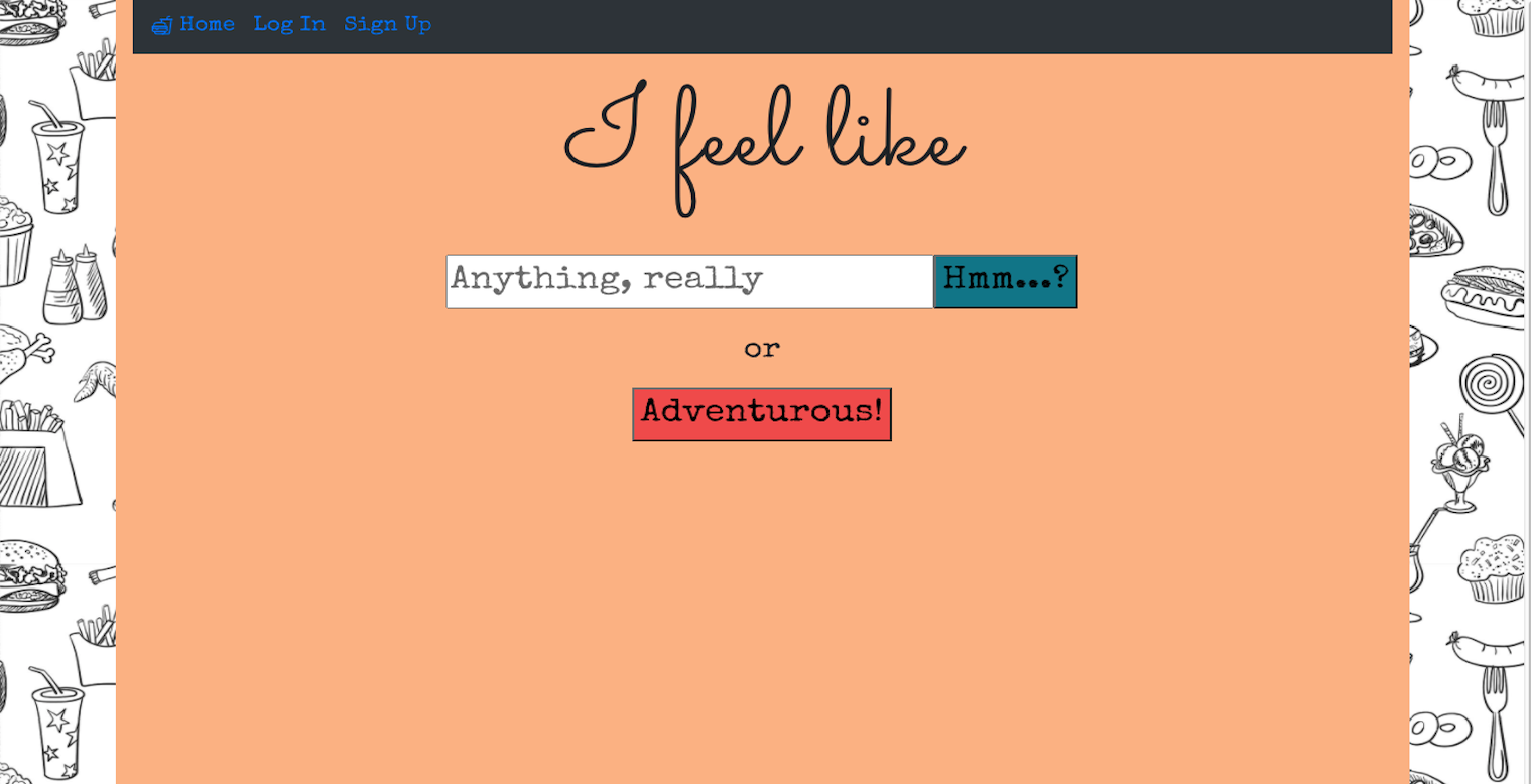 I Feel Like...